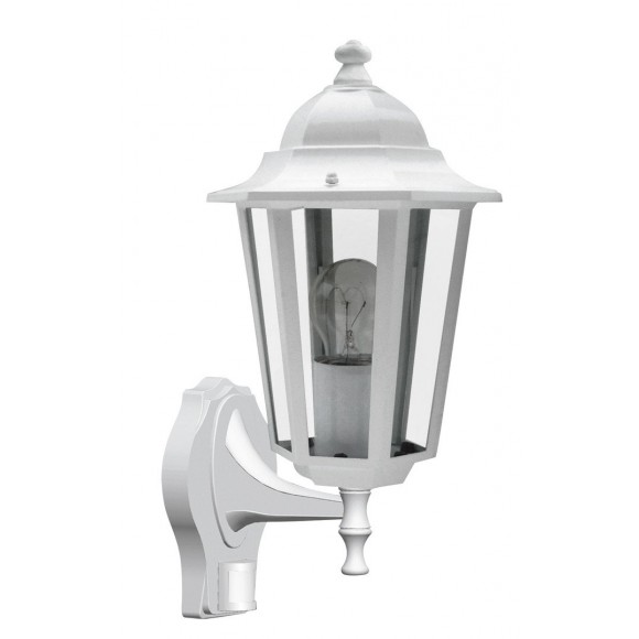 Rabalux 8216 Velence kültéri fali lámpa mozgásérzékelővel 1x60W|E27|IP43 - fehér