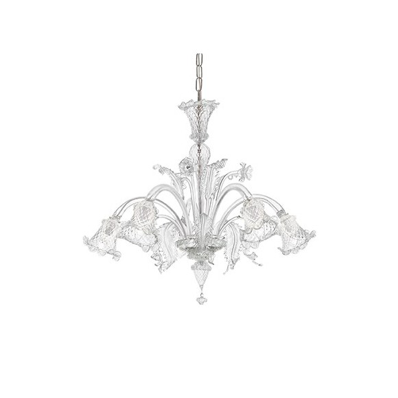 függőlámpa Ideal Lux Rialto SP8 8x40W E14 - luxus sorozat
