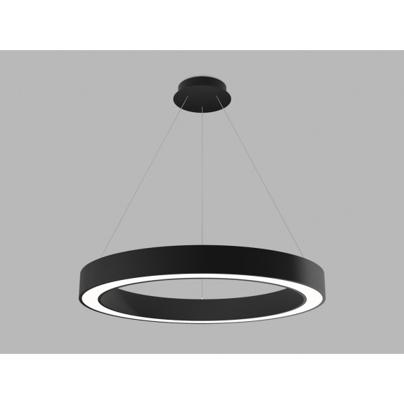 LED2 3273953DT LED mennyezeti függőlámpa Saturn Slim 1x60W | 4700lm | 3000-4000K - fekete