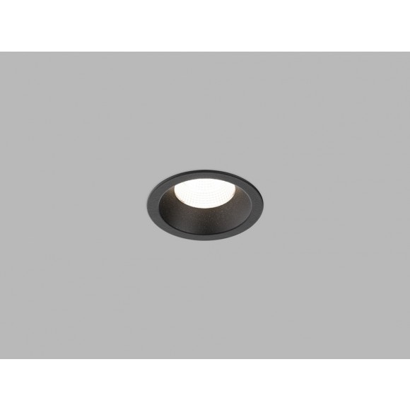 LED2 2150423 LED süllyeszthető spotlámpa Spot B 1x9W | 735lm | 2700K | IP44 - fekete
