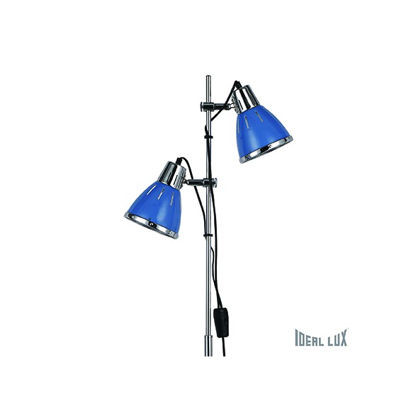 Ideal lux Elvis PT2 2x60W E27 állólámpa - kék