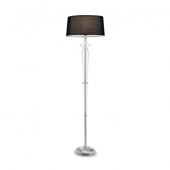 Ideal Lux 142623 állólámpa Forcola 1x60W|E27 - fekete