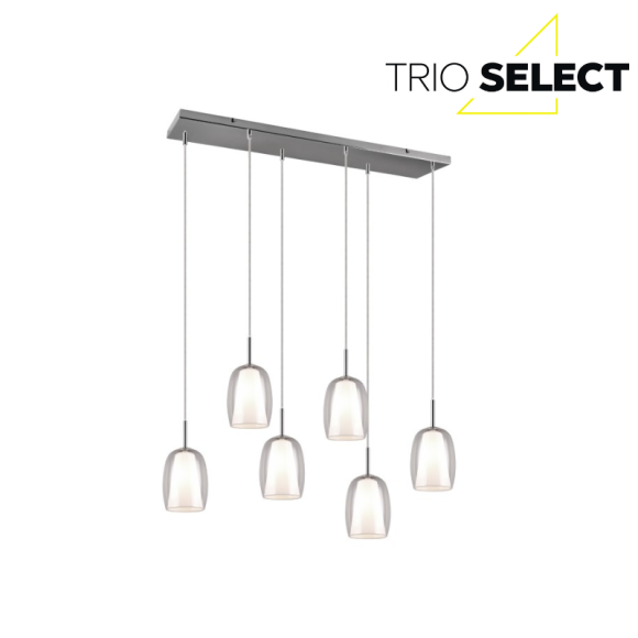 Trio SELECT  T317500606 mennyezeti függőlámpa BARRET   E14
