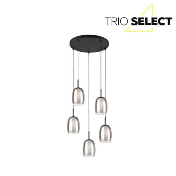Trio SELECT  T317530554 mennyezeti függőlámpa BARRET   E14