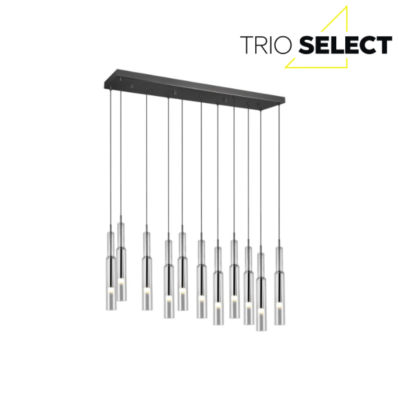 Trio SELECT  T344511120 LED mennyezeti függőlámpa LUCENT   | 11x3W integrált LED forrás | 11x280lm | 2300+3000+4000K
