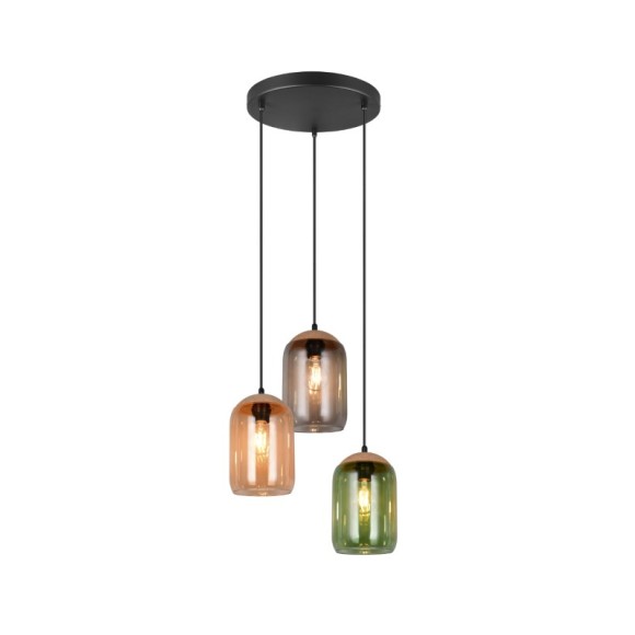 Trio T364630317 mennyezeti függőlámpa CORK  E27