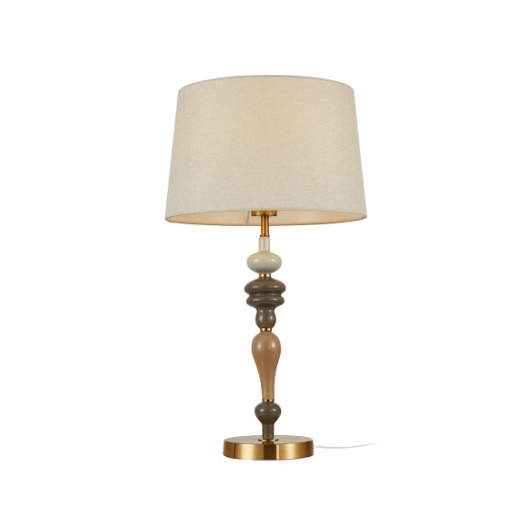 Italux TB-84678-AB asztali lámpa Moren E27
