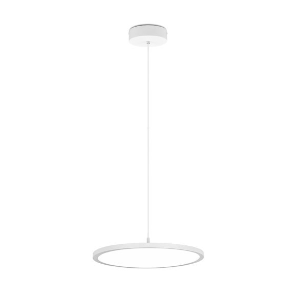 Trio 340910131 LED  mennyezeti függőlámpa Tray 1x29W | 3750lm | 4000K - állítható magasság, szabályozható, fehér