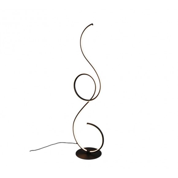 Trio 423410132 LED állólámpa Jive 1x23W | 2700lm | 2700+4000+6000K - lábkapcsoló, szabályozható, fekete