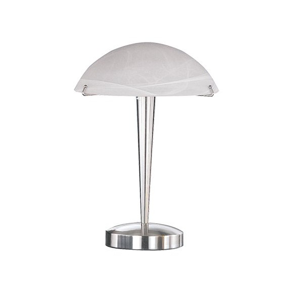 TRIO 5925011-07 Henk asztali lámpa E14 1x60W - 4level touch funkció, nikkel