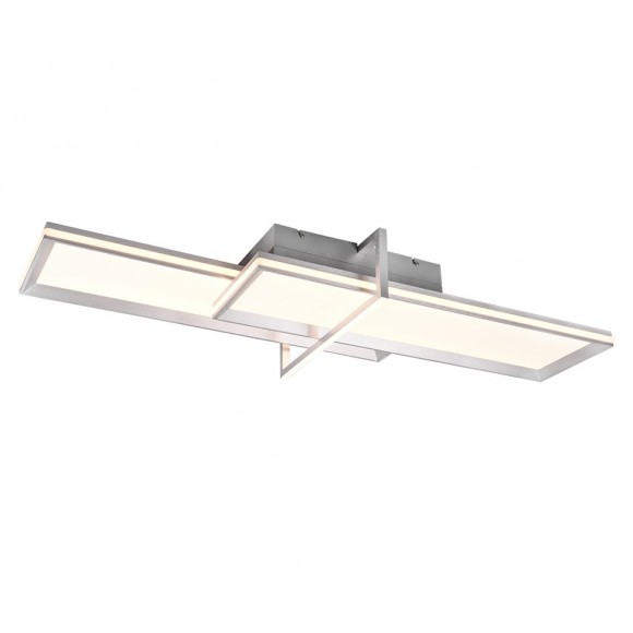 Trio 672110505 LED mennyezetre szerelhető lámpa Charleston 1x21W+12W | 2600lm+1600lm | 3000K - alumínium