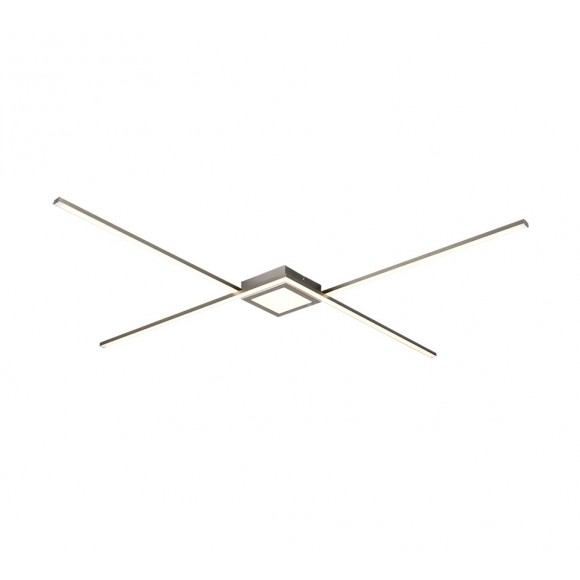 Trio 674410307 LED mennyezeti lámpa Oxford 1x27W | 3000 lm | 3000K | IP20 - 3 fázisú fényerő-szabályozás, nikkel