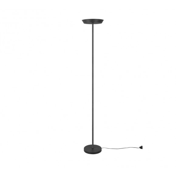 Trio R45020132 LED állólámpa Swona 1x18W | 1300lm | 3000-6000K - lábkapcsoló, Wiz, szabályozható, világítási hőmérséklet beállítása, fekete