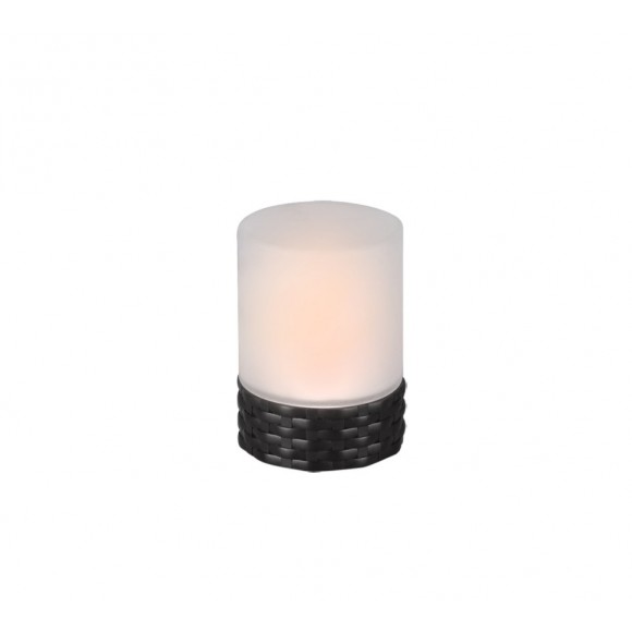 Trio R55166132 LED kerti asztali napelemes lámpa Parral 1x0,24W | IP44 - matt fekete