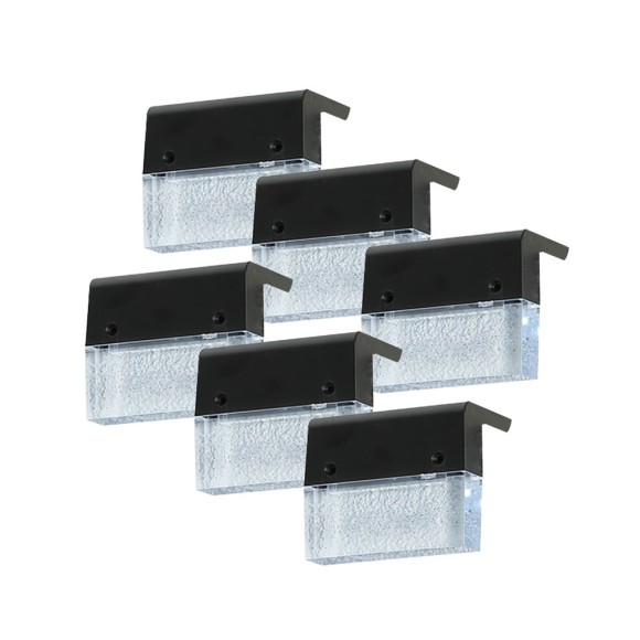 Immax 08501C LED napelemes kültéri fali lámpa DECK  | 1W integrált LED forrás