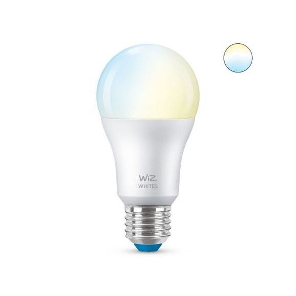 WiZ Tunable white 8718699787035 intelligens LED izzó E27 | 1x8W | 806lm | 2700-6500K