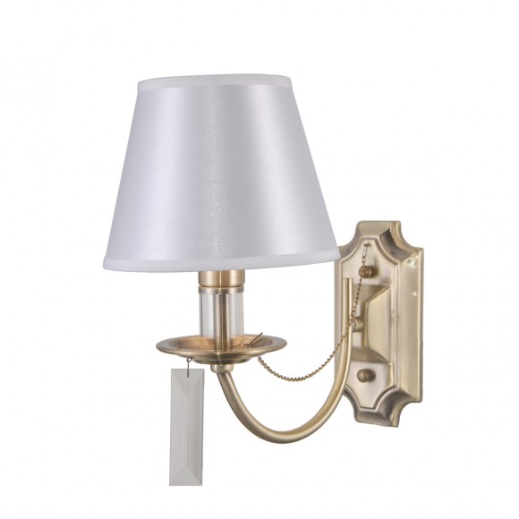 Italux WL-28366-1 fali lámpa Solana 1x40W | E14 | IP20 - antik bronz színű
