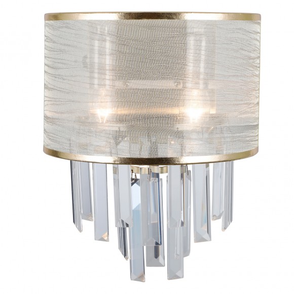 Italux WL-45660-2 fali lámpa Torreia 2x40W | E14 | IP20 - sárgaréz szín
