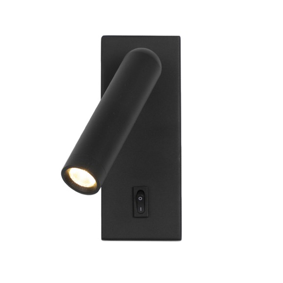 Italux WL-46376-1-BK LED fali spotlámpa Nova | 3W LED | 153lm | 3000K
