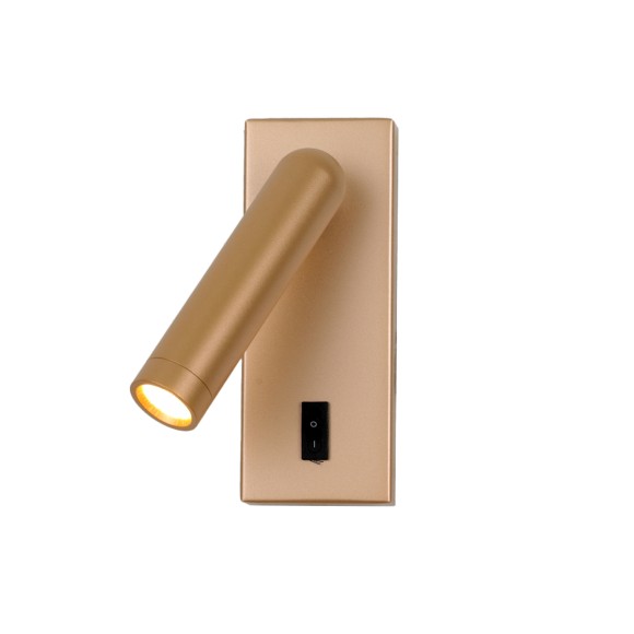 Italux WL-46376-1-GD LED fali spotlámpa Nova | 3W LED | 153lm | 3000K