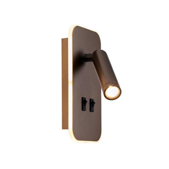 Italux WL-83957-1-CF LED fali spotlámpa Doria | 8W LED | 559lm | 3000K