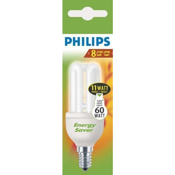Philips LED izzó 8711500801166 Genie 1x11W|E14|2700K