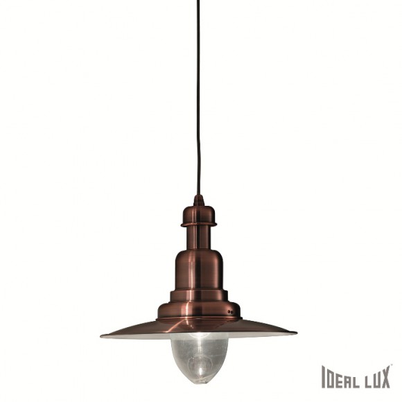 Ideal Lux 004983 Fiordi Sospenzione Big Rame 1x60W|E27 - bronzszínű