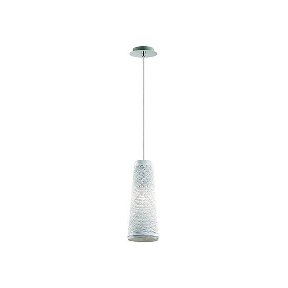 Ideal Lux 082523 mennyezeti függőlámpa Basket 1x60W | E27 - fehér