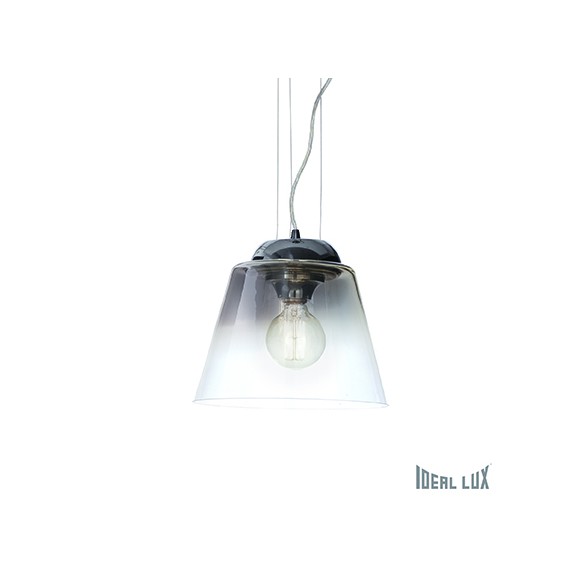 függőlámpa Ideal Lux Cylinder SP1 Cromo D40 1x100W E27 - egyszerű elegancia