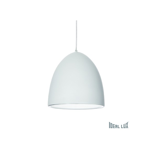 függőlámpa - csillár Ideal Lux DIN Bianco 1x60W E27 - fehér
