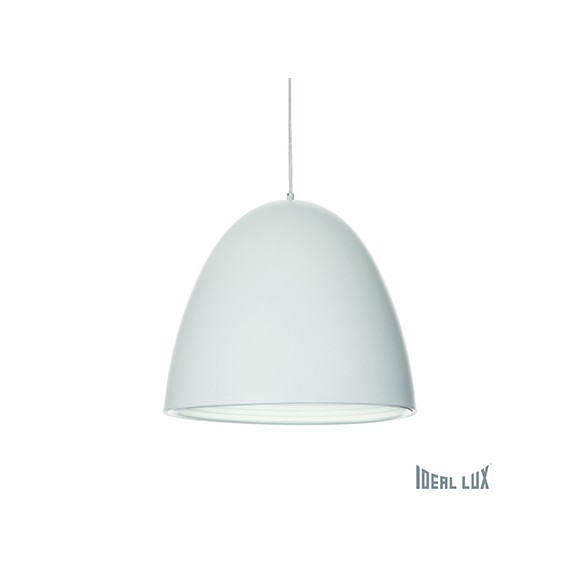 függőlámpa - csillár Ideal Lux DIN Bianco 1 E27 - fehér
