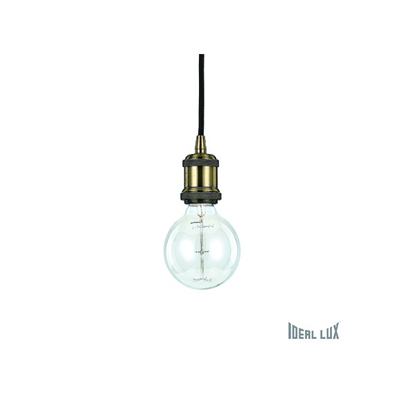 függőlámpa - csillár Ideal Lux FRIDA Brunito 1x60W E27 - sárgaréz