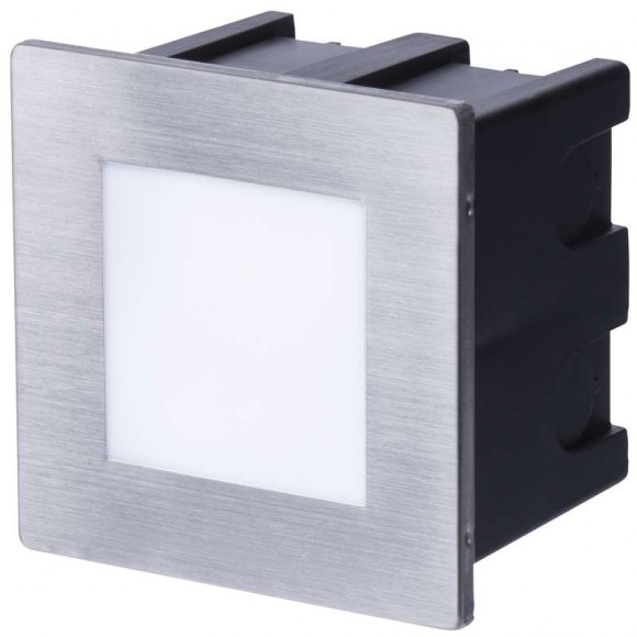 Emos ZC0109 LED kültéri süllyeszthető lámpa 1x1,5W | 75lm | 3000K | IP65 - meleg fehér, rozsdamentes acél