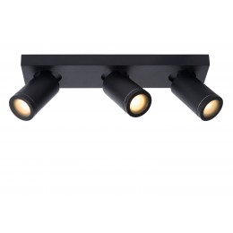 Lucide 09930/15/30 mennyezeti lámpa Taylor 3x5W | LED GU10 | 3x320lm | 2200K/3000K | IP44