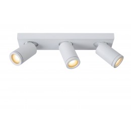 Lucide 09930/15/31 mennyezeti lámpa Taylor 3x5W | LED GU10 | 3x320lm | 2200K/3000K | IP44