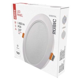 EMOS ZD1442 LED süllyeszthető lámpa RUBIC | 18W integrált LED forrás | 1800lm | 4000K