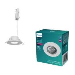 Philips 8721103037954 LED süllyeszthető lámpa Cilantro  | 5W integrált LED forrás | 550lm | 4000K