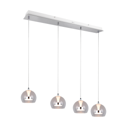 Trio T331610406 LED függőcsillár FLYNT  | 8W integrált LED forrás | 4x880lm | 2300+3000+4000K