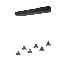 Trio 337010632 LED függőcsillár ROMEO | 7W integrált LED forrás | 700lm | 2300+3000+4000K