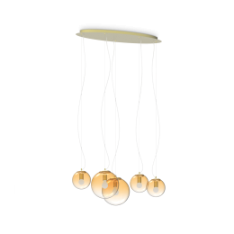 Ideal lux I346588 függőcsillár MAPA CLEAR E27