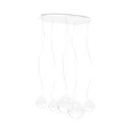 Ideal lux I346632 függőcsillár MAPA CLEAR E27