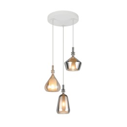 Trio T349430317 függőcsillár ALDEA | 3x10W E14