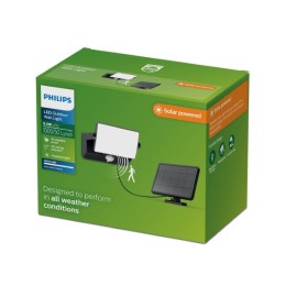 Philips 8721103105653 LED napelemes kültéri fali lámpa Fyns  | 8W integrált LED forrás | 1000lm | 30