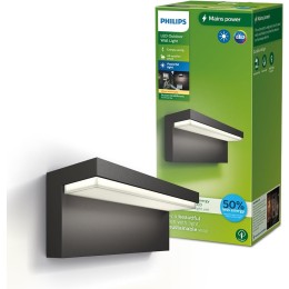 Philips 8720169257252 LED kültéri fali lámpa Bustan | 3,8W integrált LED forrás | 800lm | 2700K