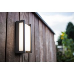 Lutec 5193013118 LED kültéri fali lámpa Qubo 1x17,3W | 1300lm | 4000K | IP54