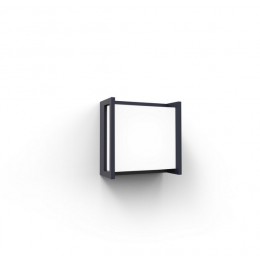 Lutec 5195404118 LED kültéri fali lámpa Qubo 1x9,5W | 850lm | 4000K | IP54