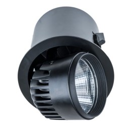 Italux RA-721R/BK-WW/12 LED süllyeszthető lámpa Tanto BL | 34W integrált LED forrás | 3100lm | 3000K