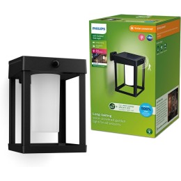 Philips 8720169263918 LED napelemes kültéri fali lámpa Camill | 1,4W integrált LED forrás | 250lm |