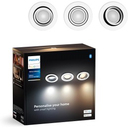 Philips Hue 8720169319936 LED süllyeszthető lámpa Milliskin | 3x4,2W GU10 | 3x400lm | 2200-6500K