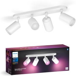 Philips HUE  8720169319578 LED mennyezeti spotlámpa Fugato  | 4x4,2W GU10 | 2000-6500K+RGBK